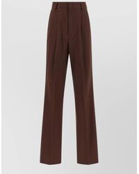 ARMARIUM - Clelia Pants Wide Leg Belt Loops - Lyst