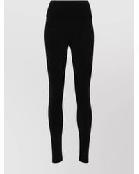 Wolford - Logo Print Leggings - Lyst