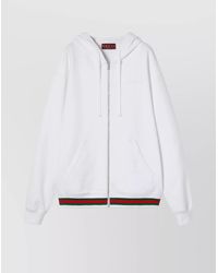 Gucci - Cotton Oversized Hooded Sweatshirt - Lyst
