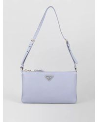 Prada - Cleo Calf Leather Shoulder Bag - Lyst