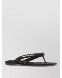 Alexander Wang - Jenna Fabric Thong Sandals Flat Sole - Lyst