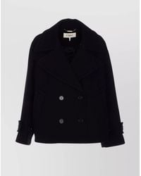 Chloé - Double-Breasted Notched Lapels Jacket Pockets - Lyst