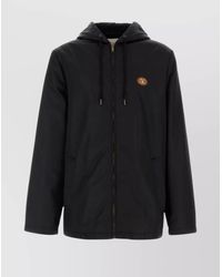 Valentino Garavani - Nylon Hooded Windbreaker - Lyst