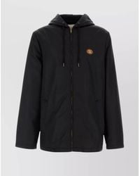 Valentino Garavani - Nylon Hooded Windbreaker Jacket - Lyst