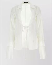 Ann Demeulemeester - Cotton Blouse - Lyst