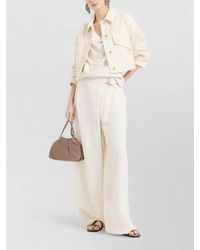 Brunello Cucinelli - Cowl Neck Sleeveless Top - Lyst