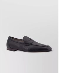 Tod's - Leather Square Toe Loafer Deconstructed - Lyst