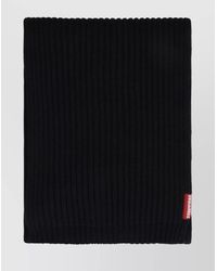 DSquared² - Ribbed-Knit Wool Hat And Scarf Set - Lyst