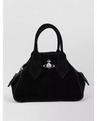 Vivienne Westwood - Yasmine Mini Bag Suede Top Handles - Lyst