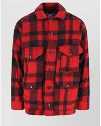 Junya Watanabe - Wool Shirt Jacket - Lyst