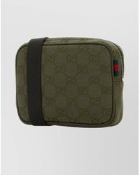 Gucci - Logo Print Clutch Bag - Lyst