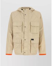 Fay - Nylon Hooded Windbreaker Jacket - Lyst