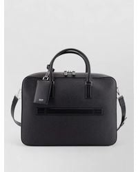 Tom Ford - Leather Work Bag Front Logo Detail - Lyst