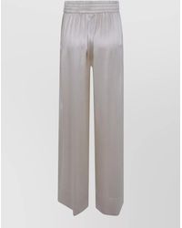 JOSEPH - Silk Satin Trousers - Lyst