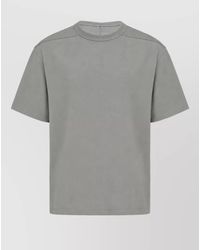 Rick Owens - Cotton Jersey Crew Neck Short Sleeve T-Shirt - Lyst