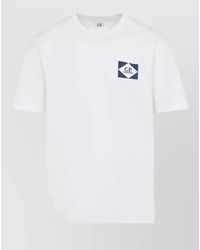 C.P. Company - Short Sleeves Crew Neck Graphic Print T-Shirt - Lyst