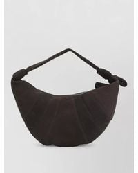 Lemaire - Leather Croissant Clutch Bag - Lyst