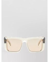 Saint Laurent - Sl 900 Howl Rectangular Transparent Frame Sunglasses - Lyst