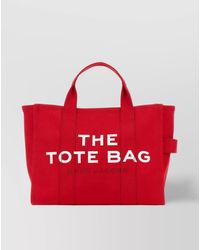Marc Jacobs - Canvas Medium Tote Bag With Text Print - Lyst