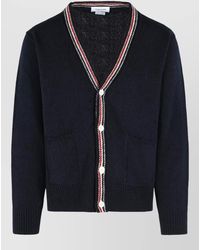 Thom Browne - Hector Cardigan Wool Mohair Dog Motif - Lyst