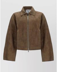 Filippa K - Suede Oversized Jacket - Lyst