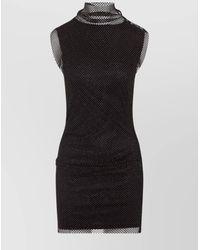 Sportmax - Crystal-Embellished Sleeveless Mini Dress - Lyst
