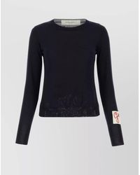 Golden Goose - Deluxe Brand Used Effect Wool Sweater - Lyst