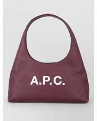 A.P.C. - Baby Ninon Compact Recycled Leather Shoulder Bag - Lyst