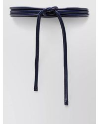 FURLING BY GIANI - Calf Leather Cord Belt Knot Detail - Lyst
