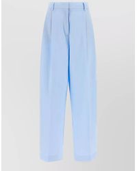 Fabiana Filippi - Filo Diamante Trousers Pleats Belt Loops Pockets - Lyst