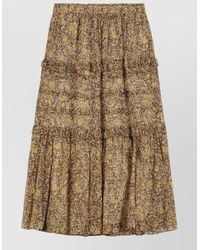 Isabel Marant - Floral-Print Cotton Maxi Skirt - Lyst