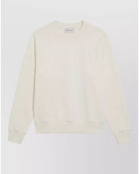 Ami Paris - Knit Sweater Raglan Sleeves Ribbed Finishes - Lyst