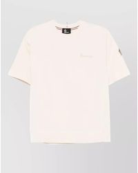 Moncler - Logo-Print Cotton Crew-Neck Short-Sleeve T-Shirt - Lyst