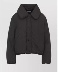 Lemaire - Down Quilted Cropped Puffer Jacket - Lyst