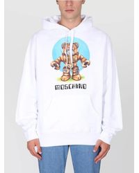 Moschino - Teddy Print Sweatshirt - Lyst