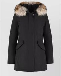 Woolrich - Cotton Blend Puffer Jacket - Lyst