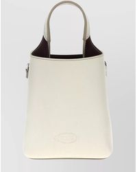 Tod's - Small Leather Bag With Handle And Strap - Lyst
