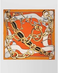 Celine - Silk Scarf - Lyst