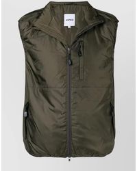 Aspesi - Casual Sleeveless Vest Stand Collar Pockets - Lyst