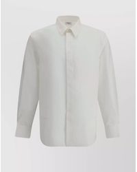 Saint Laurent - Cotton Shirt - Lyst