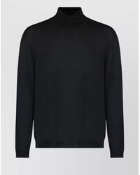 Roberto Collina - Merino Wool Ribbed Turtleneck Jumper - Lyst