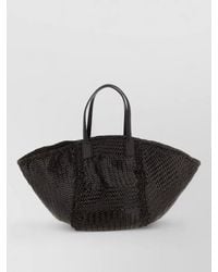 Dragon Diffusion - Vintage Mesh Tote Maxi Leather Beach Bag - Lyst