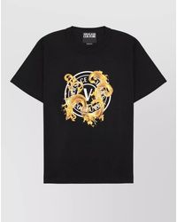Versace Jeans Couture - Crew Neck T Shirt Graphic Print - Lyst