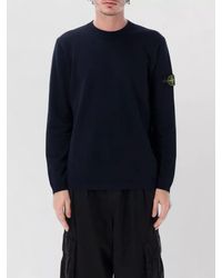 Stone Island - Cotton Knit Jumper - Lyst