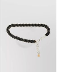 Rabanne - Reversible Belt With Chain Link Design - Lyst