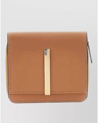 Tod's - Leather Business Card Holder Wallet - Lyst