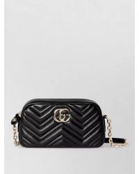 Gucci - Shoulder Bag Chain Strap Chevron Pattern - Lyst