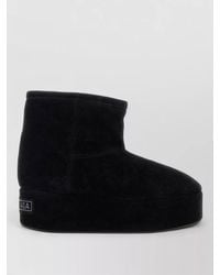 Balenciaga - Suede Alaska Ankle Boots Platform Sole - Lyst