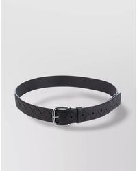 Bottega Veneta - Adjustable Diamond Pattern Textured Belt - Lyst