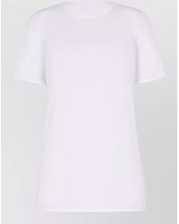 Wolford - Crew Neck Short Sleeve Plain Top - Lyst